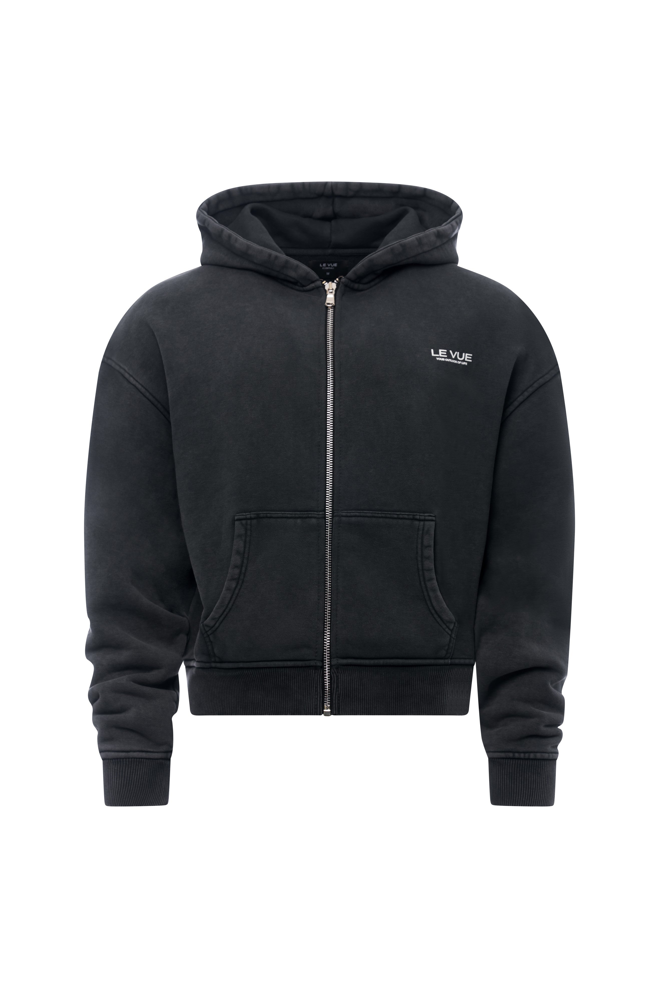 SIGNATURE OVERSIZED ZIP HOODIE